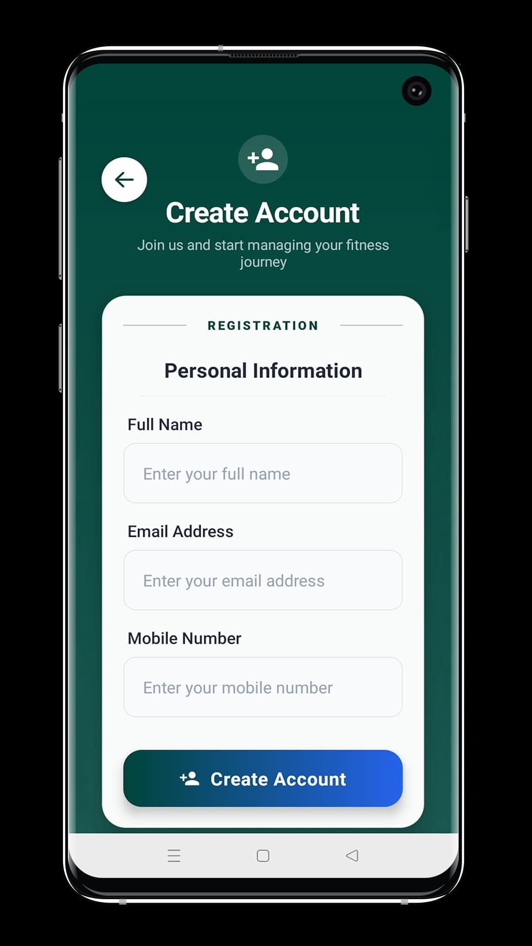 PAYLAP Fitness — Android screenshot 2